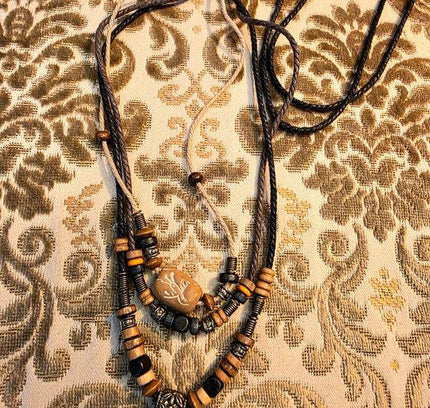 Vintage 90's Bohemian Necklace - Yatva