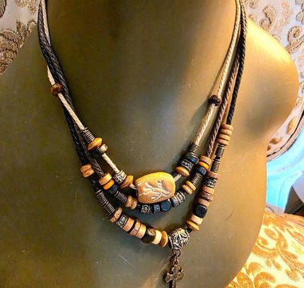 Vintage 90's Bohemian Necklace - Yatva