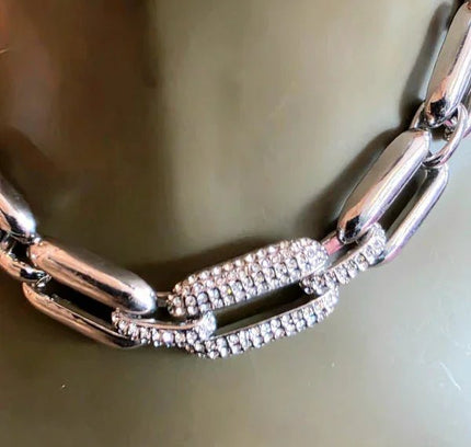 Vintage 90's Chain Link Necklace - Yatva