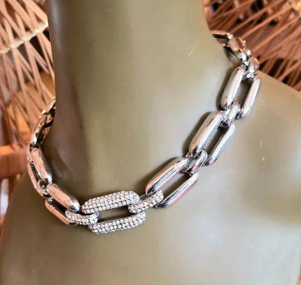 Vintage 90's Chain Link Necklace - Yatva