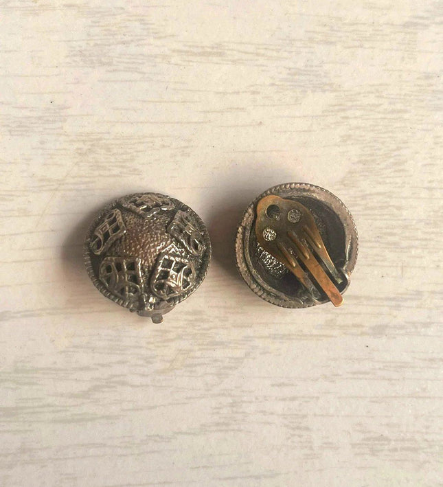 Vintage 90's Clip - Ons Earrings - Yatva