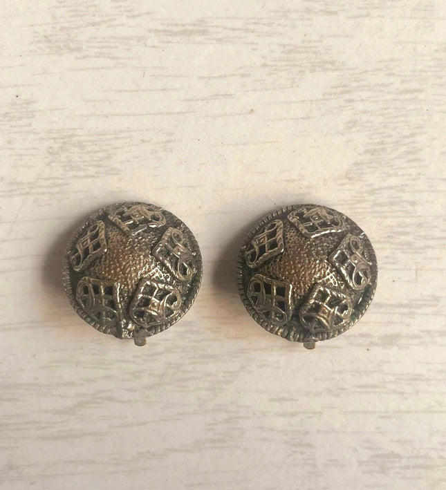 Vintage 90's Clip - Ons Earrings - Yatva