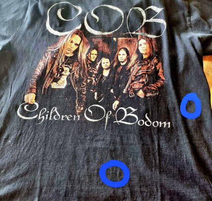 Vintage 90s COB Children Of Bodom Tour T-shirt - Yatva