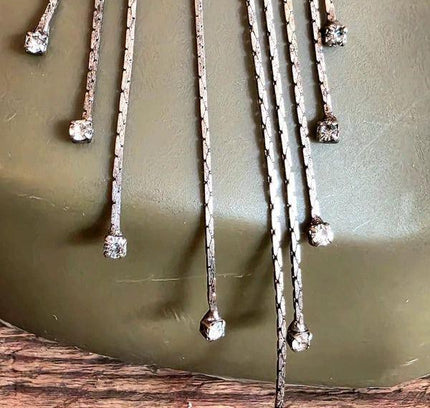 Vintage 90's Dangle Chain Necklace - Yatva