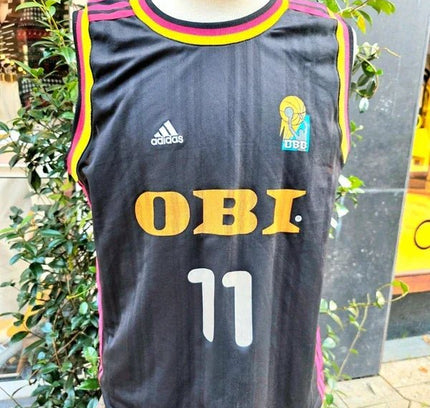 Vintage 90's DBB Germany Basketball Jersey - Yatva
