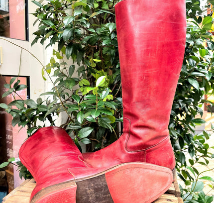 Vintage 90's Di Lauro Leather Boots - Yatva
