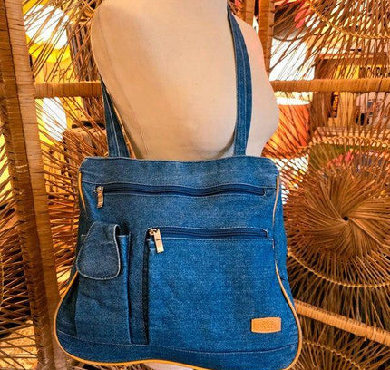 Vintage 90s D&S Paris Denim bag - Yatva