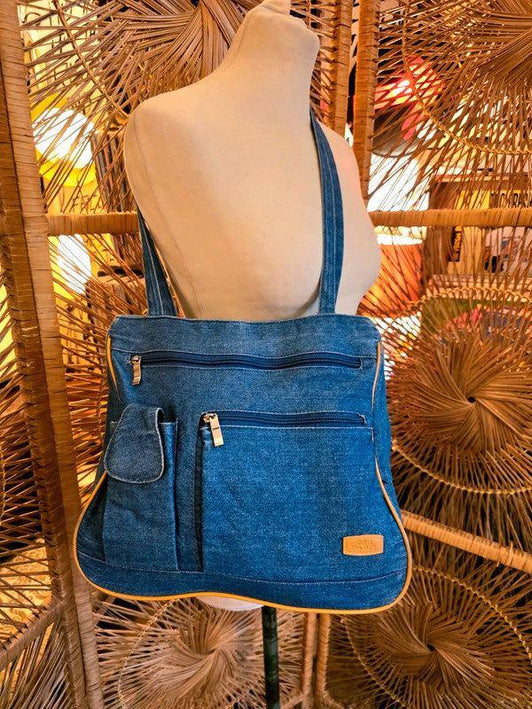 Vintage 90s D&S Paris Denim bag - Yatva