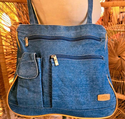 Vintage 90s D&S Paris Denim bag - Yatva