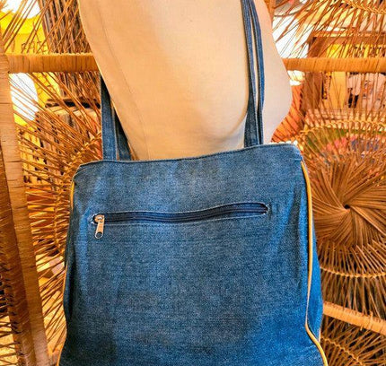 Vintage 90s D&S Paris Denim bag - Yatva