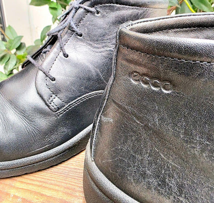 Vintage 90's Ecco Leather Ankle boots - Yatva