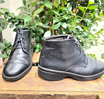 Vintage 90's Ecco Leather Ankle boots - Yatva
