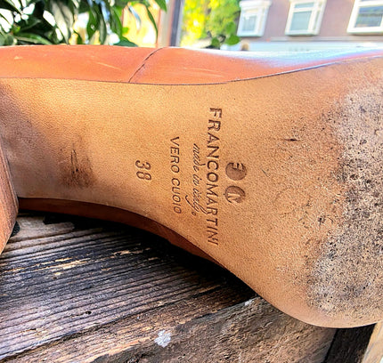 Vintage 90's FrancoMartini Leather Boots - Yatva