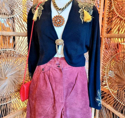 Vintage 90's High Waist Shorts - Yatva