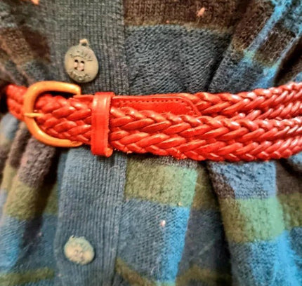 Vintage 90's Leather Belt - Yatva