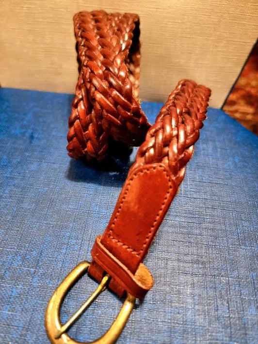 Vintage 90's Leather Belt - Yatva