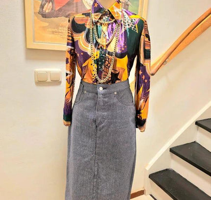 Vintage 90's Levi's Denim Skirt - Yatva