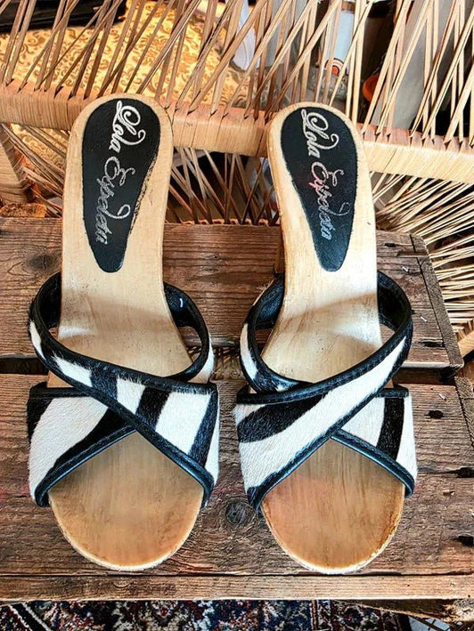 Vintage 90's Lola Espeleta Heels - Yatva