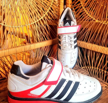 Vintage 90s Olympic Weight Lifting Adidas Trainers - Yatva