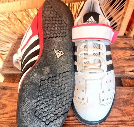 Vintage 90s Olympic Weight Lifting Adidas Trainers - Yatva