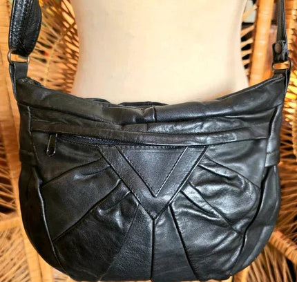 Vintage 90's Patchwork Shoulder Bag - Yatva