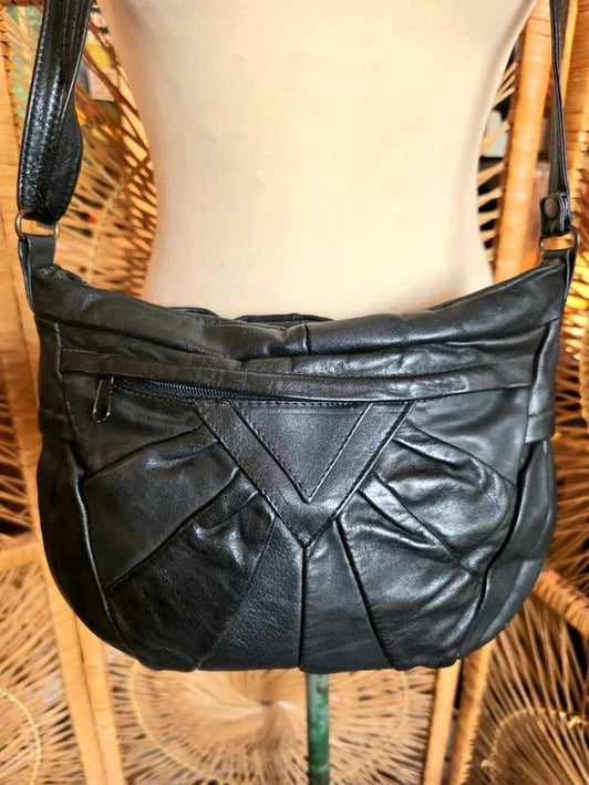 Vintage 90's Patchwork Shoulder Bag - Yatva