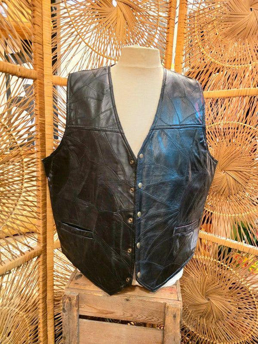 Vintage 90's Patchwork Waistcoat - Yatva