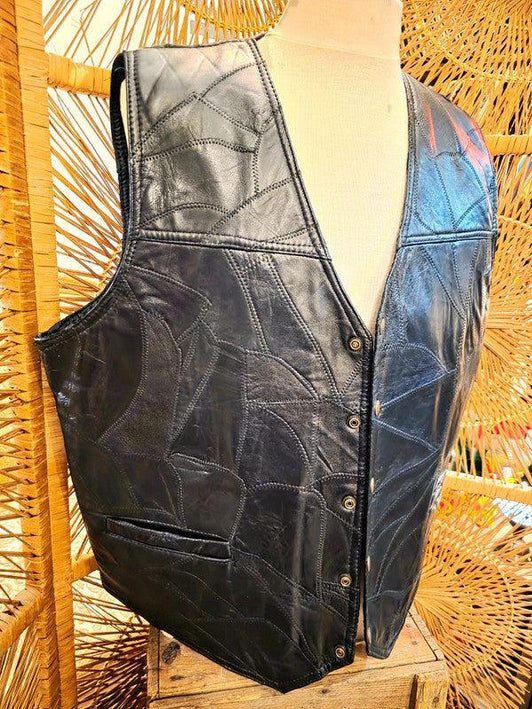 Vintage 90's Patchwork Waistcoat - Yatva