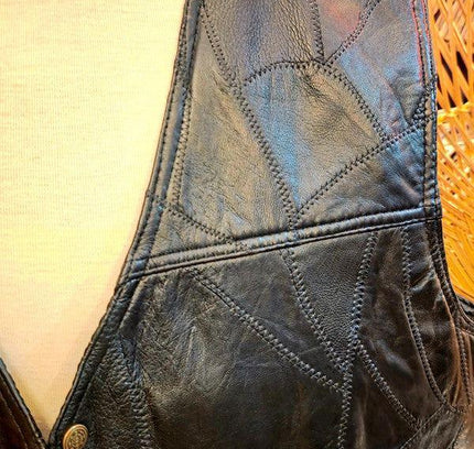 Vintage 90's Patchwork Waistcoat - Yatva