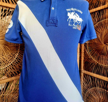 Vintage 90's Polo Ralph Lauren 1967 Logo T-Shirt - Yatva