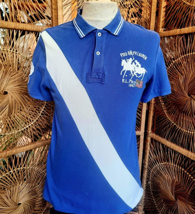 Vintage 90's Polo Ralph Lauren 1967 Logo T-Shirt - Yatva