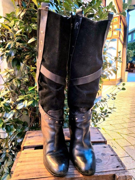 Vintage 90's Replay Pull Up Boots - Yatva