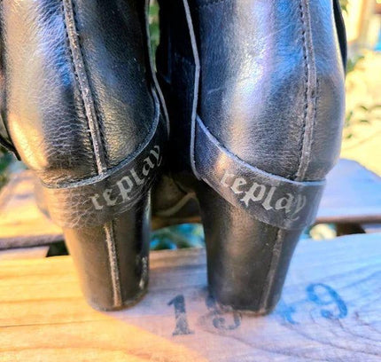 Vintage 90's Replay Pull Up Boots - Yatva