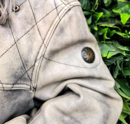 Vintage 90’s Schuh Motorcycle Leather Rider Jacket - Yatva