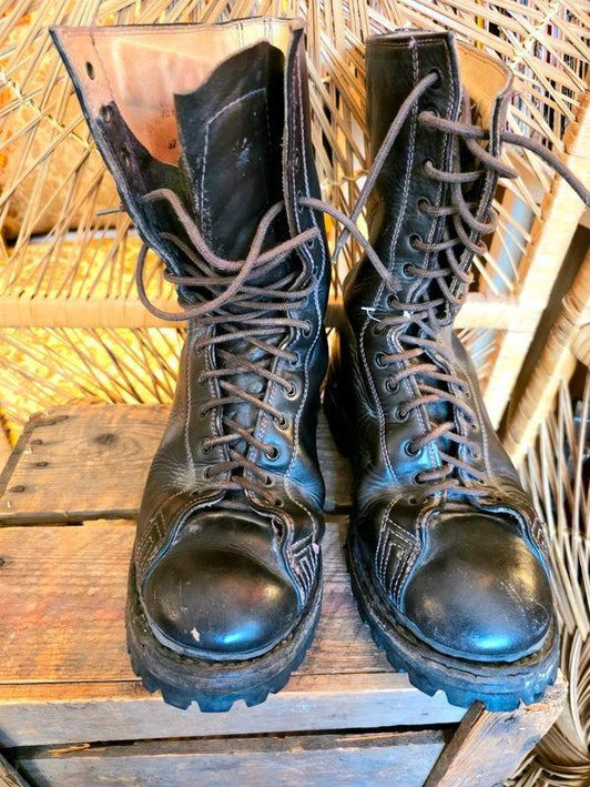 Vintage 90's Star Gommer Combat Boots - Yatva