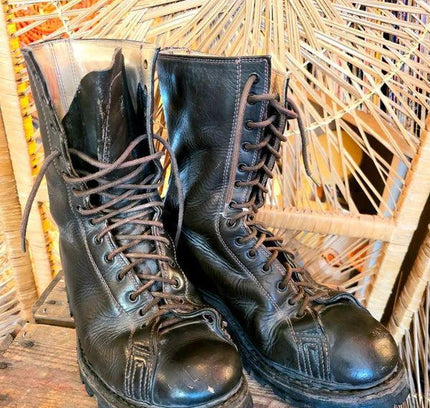 Vintage 90's Star Gommer Combat Boots - Yatva