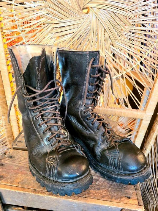 Vintage 90's Star Gommer Combat Boots - Yatva