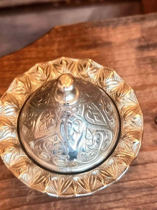 Vintage 90s Traditional Turkish Delight Server - Yatva