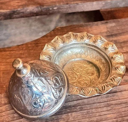 Vintage 90s Traditional Turkish Delight Server - Yatva