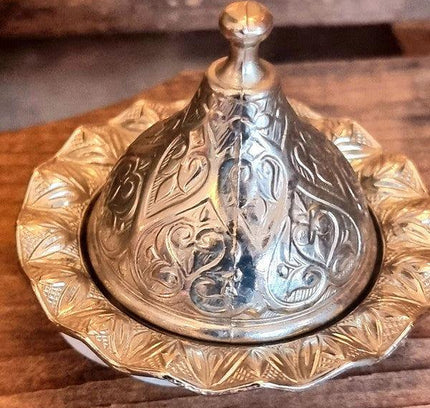 Vintage 90s Traditional Turkish Delight Server - Yatva