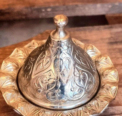 Vintage 90s Traditional Turkish Delight Server - Yatva
