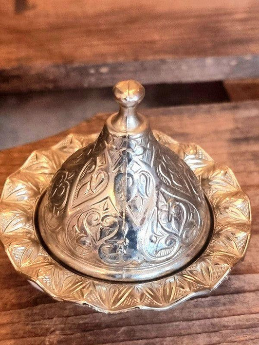 Vintage 90s Traditional Turkish Delight Server - Yatva