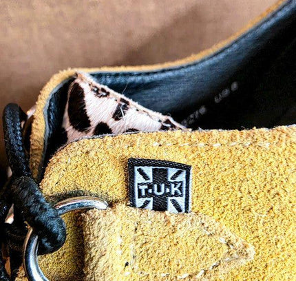 Vintage 90s T.U.K. Creeper Platform Wedge Shoes - Yatva