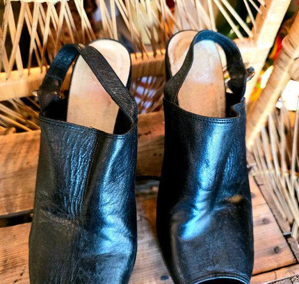 Vintage 90´s Wedge Platform Sandal Shoes - Yatva