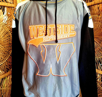 Vintage 90's West Side Hooded Jersey - Yatva