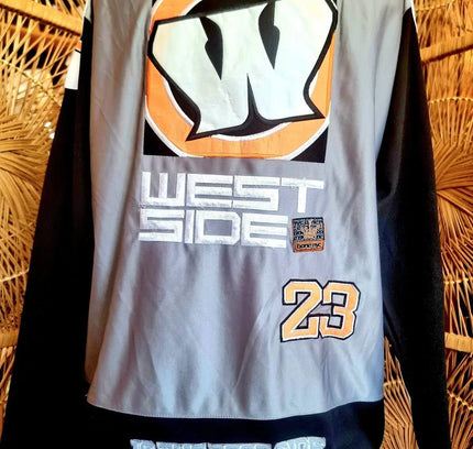 Vintage 90's West Side Hooded Jersey - Yatva