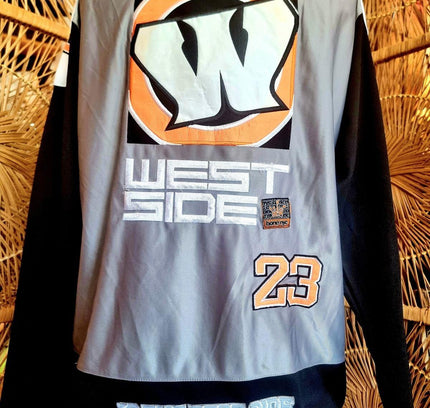 Vintage 90's West Side Hooded Jersey - Yatva