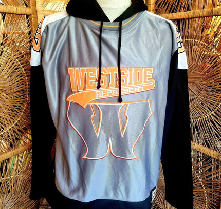 Vintage 90's West Side Hooded Jersey - Yatva