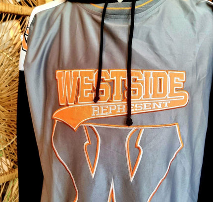 Vintage 90's West Side Hooded Jersey - Yatva