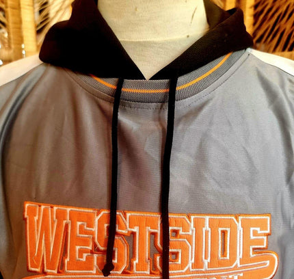 Vintage 90's West Side Hooded Jersey - Yatva
